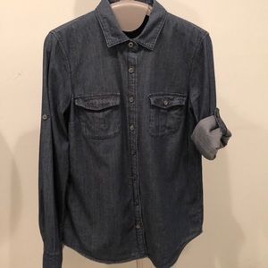 J. Crew size 4 denim shirt